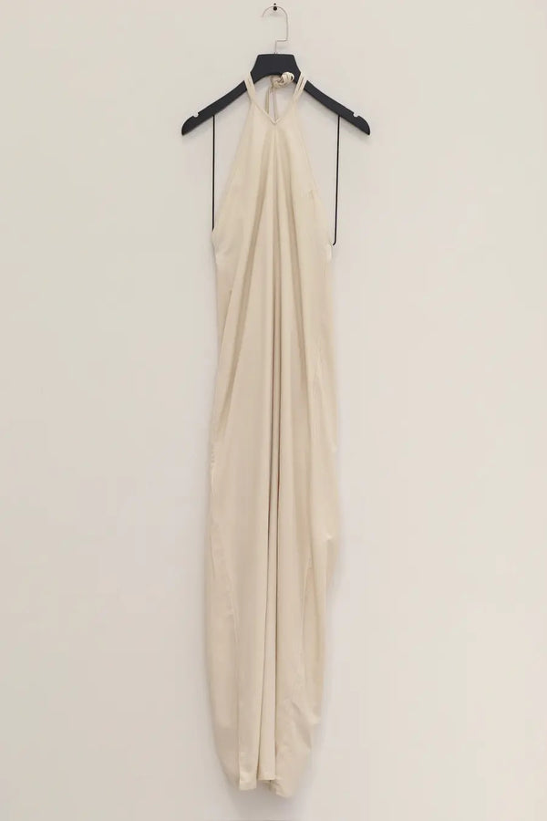 BASERANGE halterneck jumpsuit JUMA-WS-SP24 undyed
